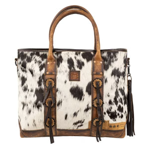 Guadalupe Cowhide All In Tote