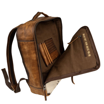 Vaquero Concho Lennon Backpack Cowhide