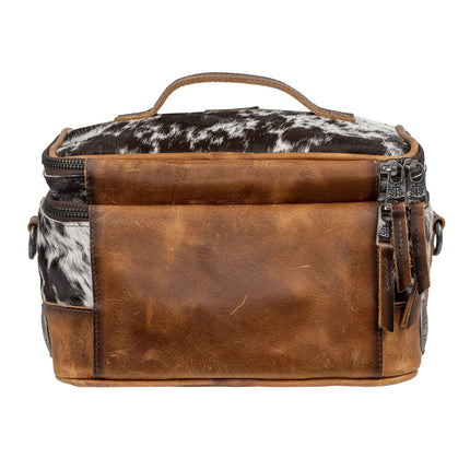 Vaquero Concho Glamour Make-Up Bag Cowhide
