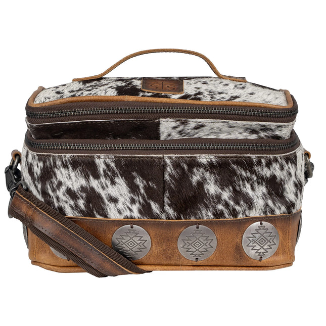 Vaquero Concho Glamour Make-Up Bag Cowhide