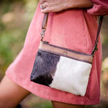 Cowhide Grace Crossbody