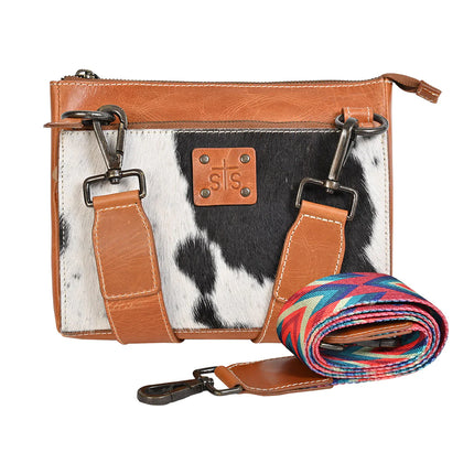 Basic Bliss Cowhide Lily Crossbody