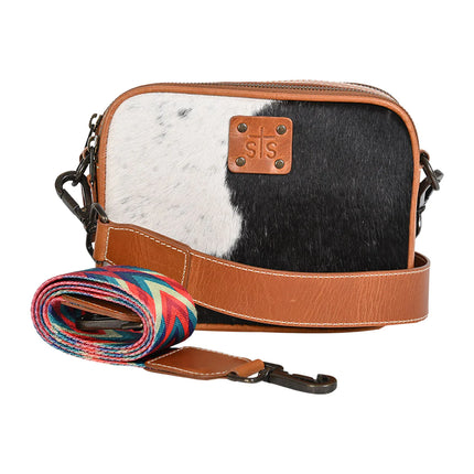 Basic Bliss Cowhide Lucy Crossbody