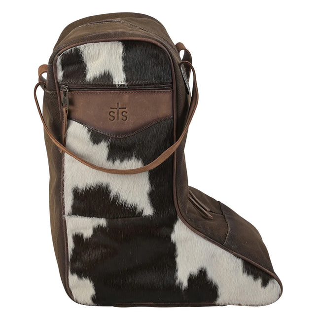 Cowhide Boot Bag