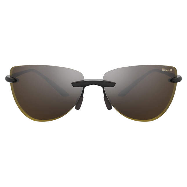BEX Austyn Sunglasses - Black/Brown