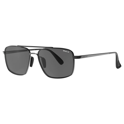 BEX Accel Sunglasses - Matte Black/Gray