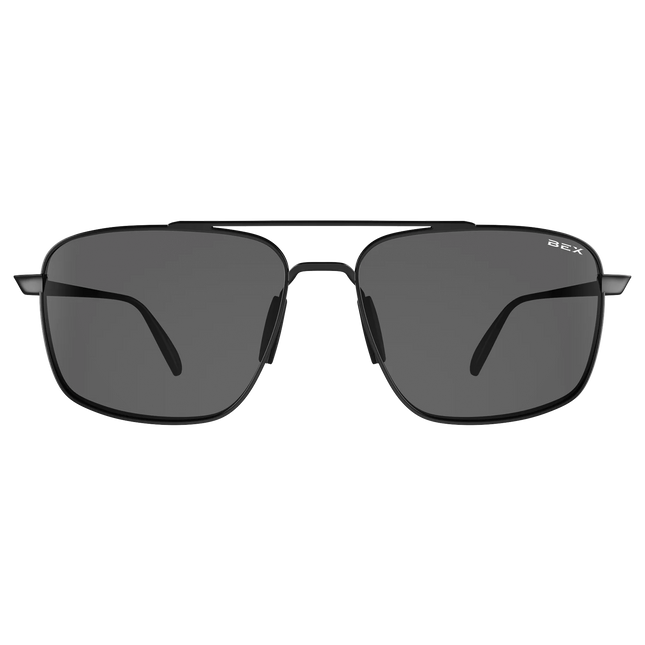 BEX Accel Sunglasses - Matte Black/Gray