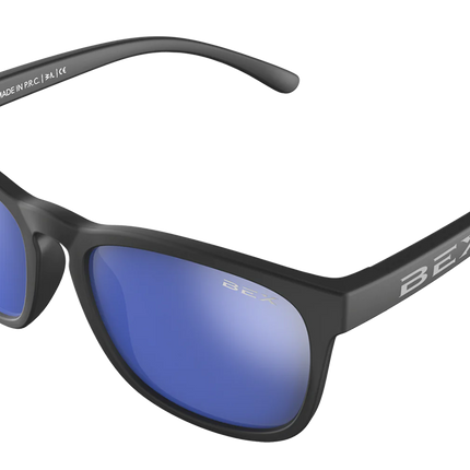 BEX Baby Byrd Sunglasses - Black/Gray (blue Flash)