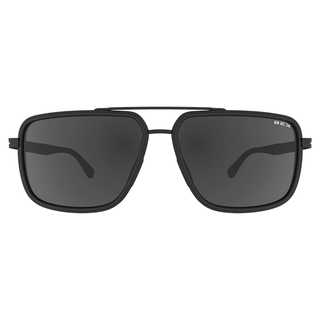 BEX Dusk Sunglasses - Matte Black/Gray
