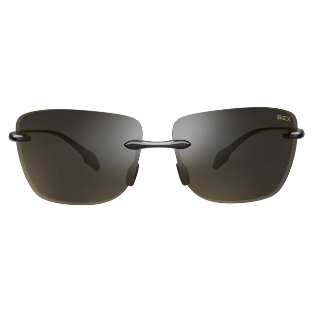BEX Jaxyn XL Sunglasses - Black/Brown