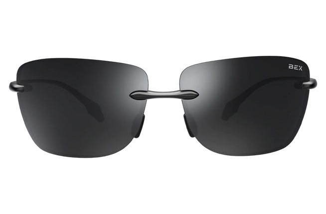 BEX Jaxyn XL Sunglasses - Black/Gray