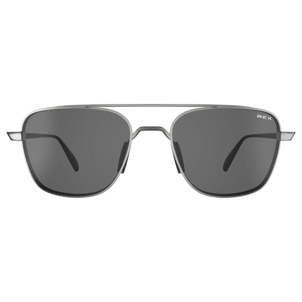 Bex Porter Sunglasses - Matte Silver/Gray
