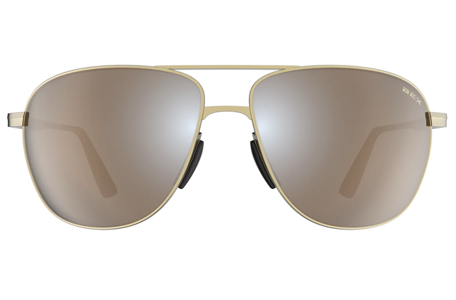 BEX Nova Sunglasses - Matte Gold/Brown