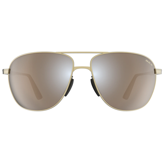 BEX Nova Sunglasses - Matte Gold/Brown