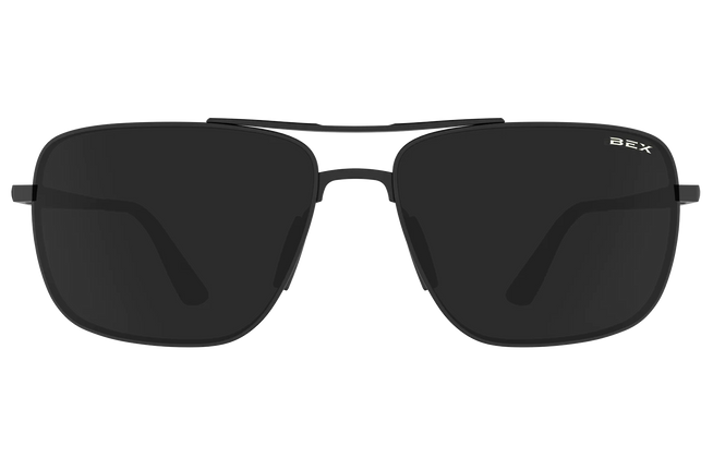 Bex Porter Sunglasses - Matte Black/Gray