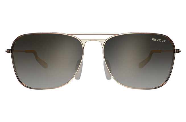 BEX Ranger Sunglasses - Rose Gold/Brown