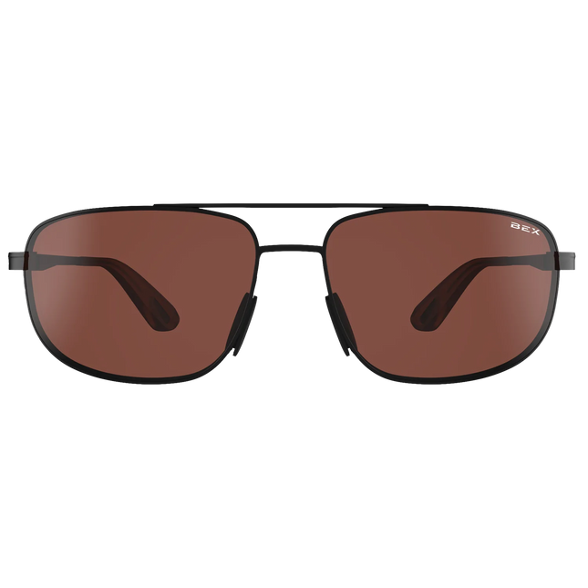 BEX Talyon Sunglasses - Matte Black/Brown