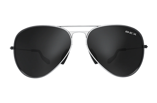 BEX Wesley Sunglasses - Silver/Gray