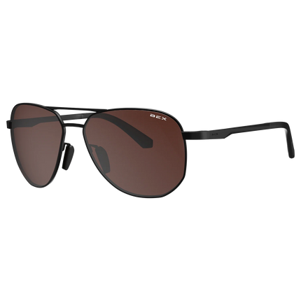 BEX Welvis Sunglasses - Black/Brown/Silver