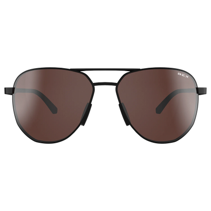 BEX Welvis Sunglasses - Black/Brown/Silver