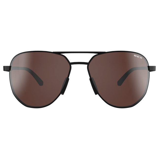 BEX Welvis Sunglasses - Black/Brown/Silver
