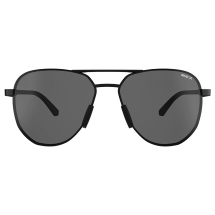 BEX Welvis Sunglasses - Matte Black/Gray