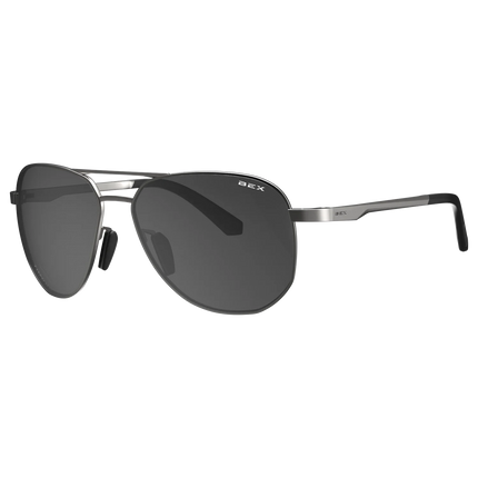 BEX Welvis Sunglasses - Silver/Gray/Silver