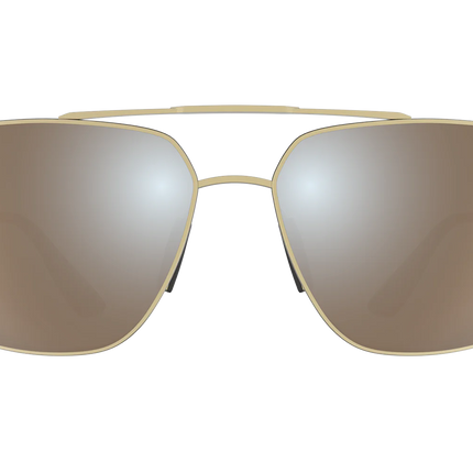 BEX Wing Sunglasses - Matte Gold/Brown