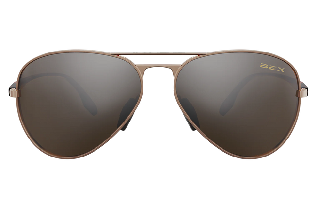 BEX Wesley X Sunglasses - Gold/Brown