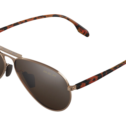 BEX Wesley X Sunglasses - Gold/Brown