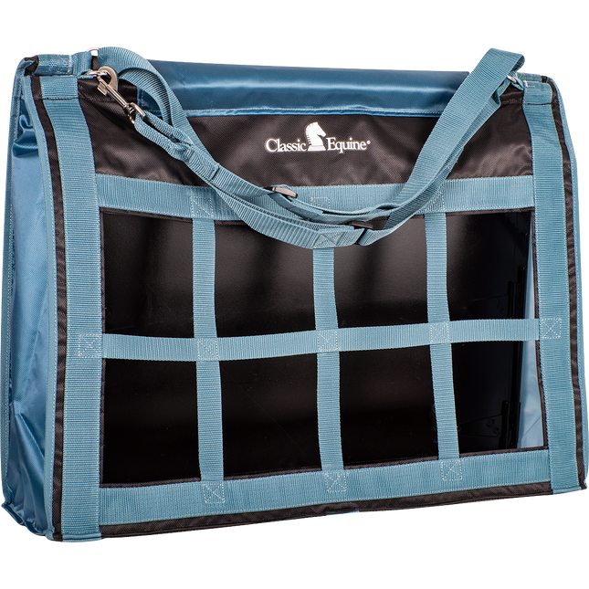 *Classic Top Load Hay Bag Black/Ocean