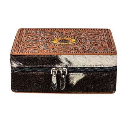 Tooled Jewelry Box - Prairie Mound