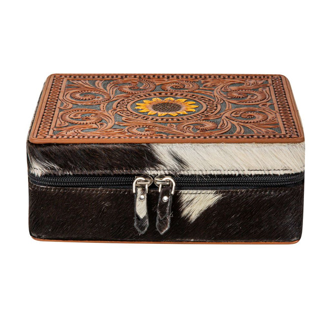 Tooled Jewelry Box - Prairie Mound