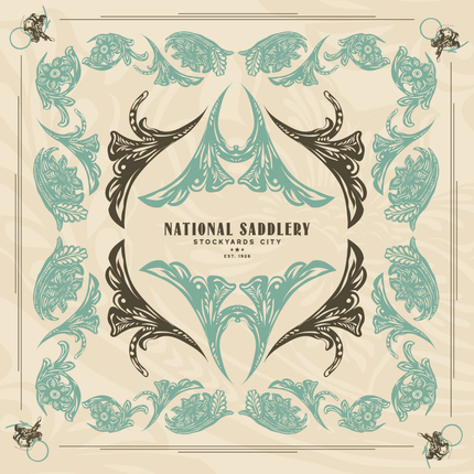 NSC Centennial Wild Rag Turquoise