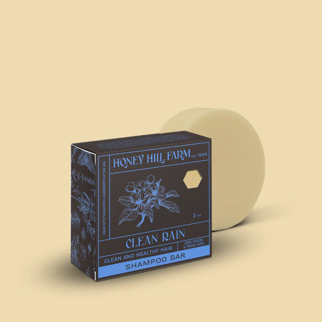 Honey Hill Farm Shampoo Bar - Clean Rain