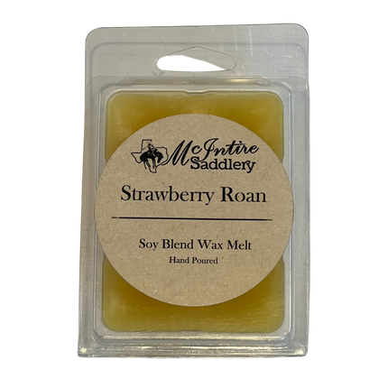 McIntire Wax Melt Leather Strawberry Roan