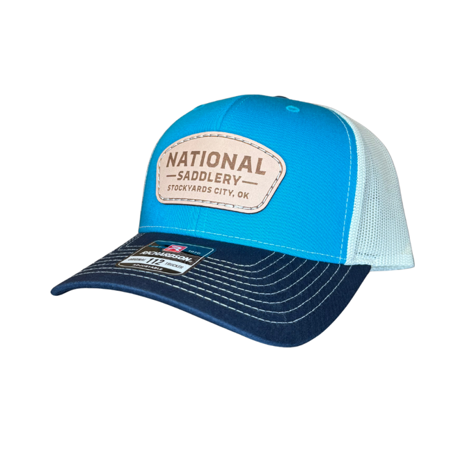 NSC Cap Teal/Birch/Navy w/ Leather Patch