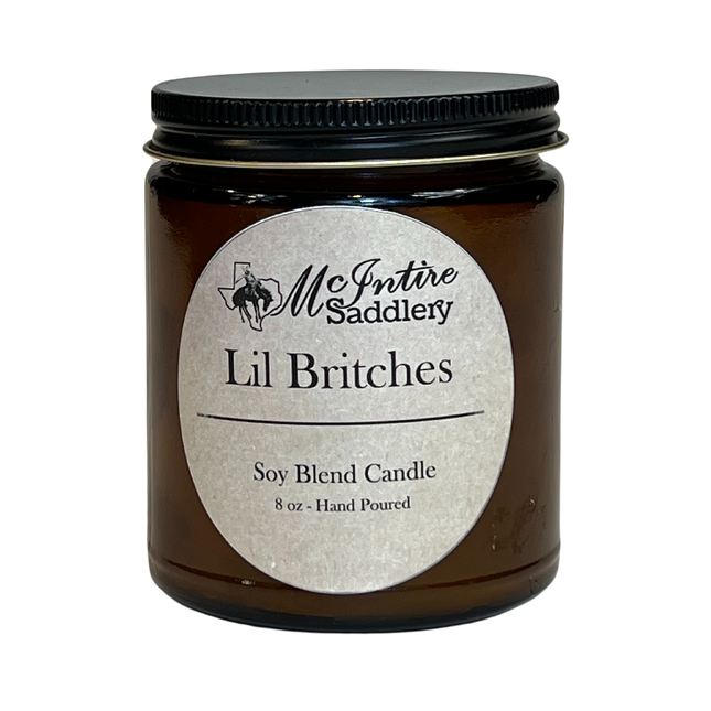 McIntire Saddlery Candle 8oz - Lil Britches