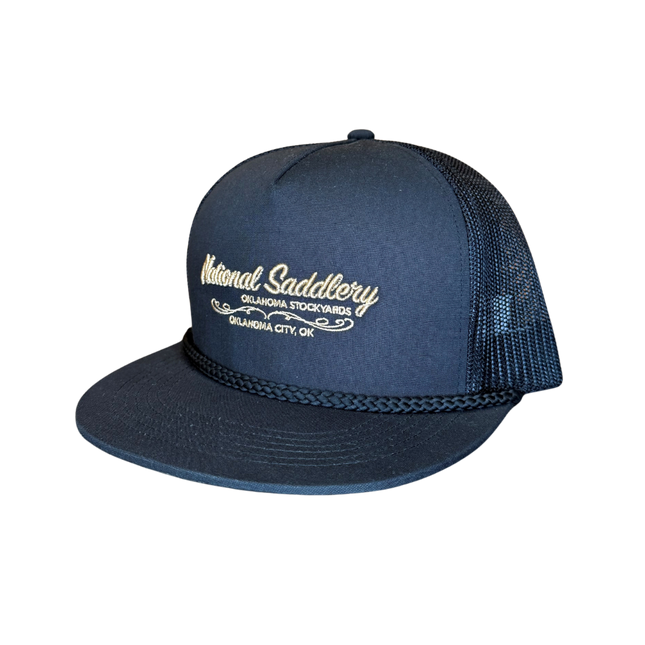 NSC Cap Black with Black Rope