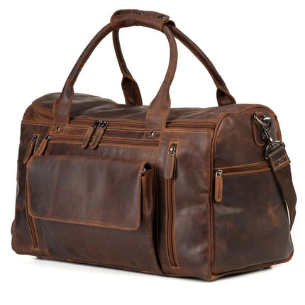 Leather Travel Bag Large Sandal Regina