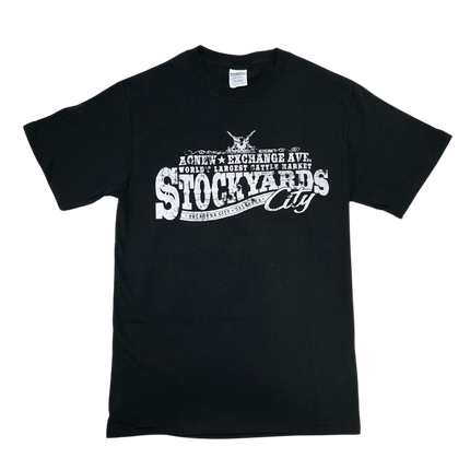 Stockyards City Short Sleeve T-shirts Black