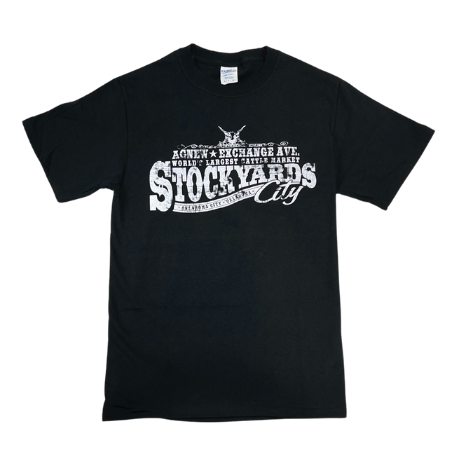 Stockyards City Short Sleeve T-shirts Black