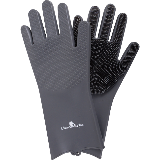 Classic Wash Gloves Grey