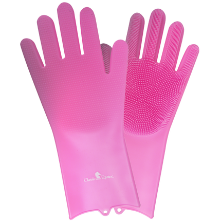 Classic Wash Gloves Pink