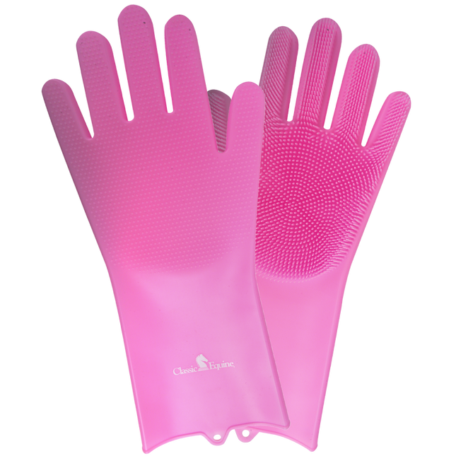 Classic Wash Gloves Pink
