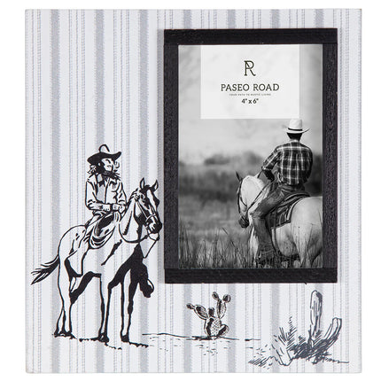 Ranch Life Picture Frame Cowgirl