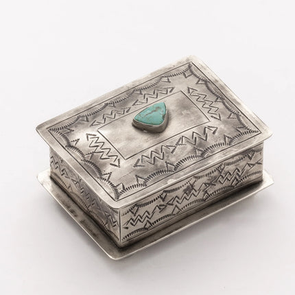 Small Box w/ Turquoise WJA-015-1-T