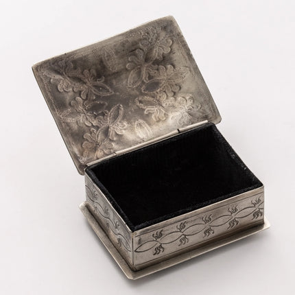Small Box w/ Turquoise WJA-015-2-T