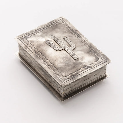 Silver Box w/ Cactus