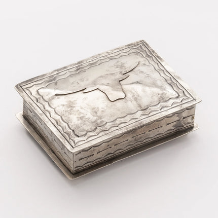 Silver Box w/ Longhorn